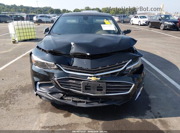 1G1ZB5ST8GF178521 2016 CHEVROLET MALIBU Черный Вид спереди