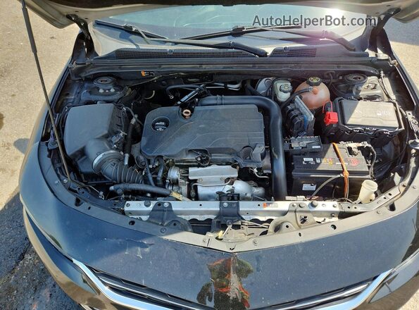 1G1ZB5ST8GF195898 2016 CHEVROLET MALIBU Black Rear interior view