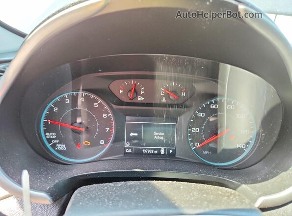 1G1ZB5ST8GF195898 2016 CHEVROLET MALIBU Black Instrument cluster view