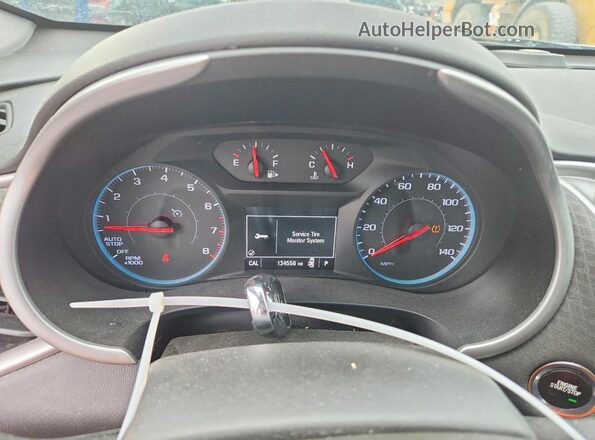 1G1ZB5ST8GF239401 2016 CHEVROLET MALIBU Silver Вид щитка приладів