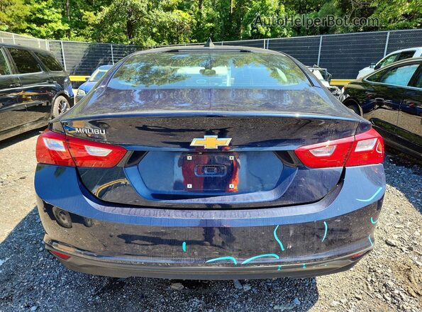 1G1ZB5ST8HF288700 2017 CHEVROLET MALIBU Blue Vista trasera