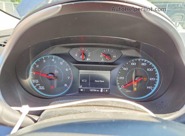 1G1ZB5ST8HF288700 2017 CHEVROLET MALIBU Blue Vista del cuadro de instrumentos