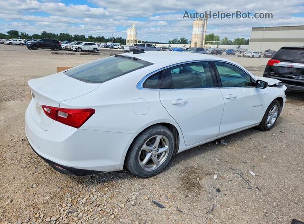 1G1ZB5ST8JF117340 2018 CHEVROLET MALIBU White Trasero derecho