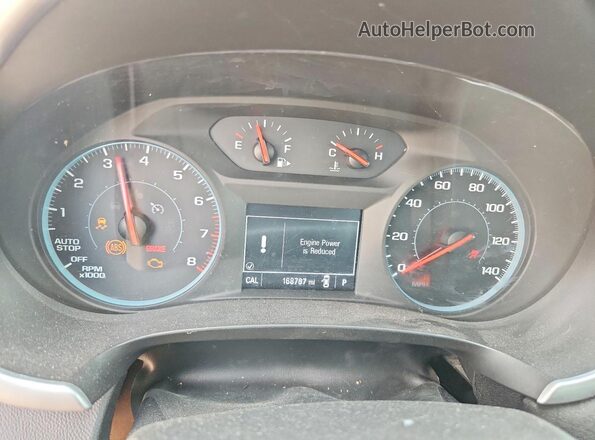 1G1ZB5ST8JF117340 2018 CHEVROLET MALIBU White Vista del cuadro de instrumentos