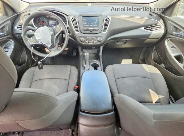 1G1ZB5ST8JF117340 2018 CHEVROLET MALIBU White Vista del salpicadero