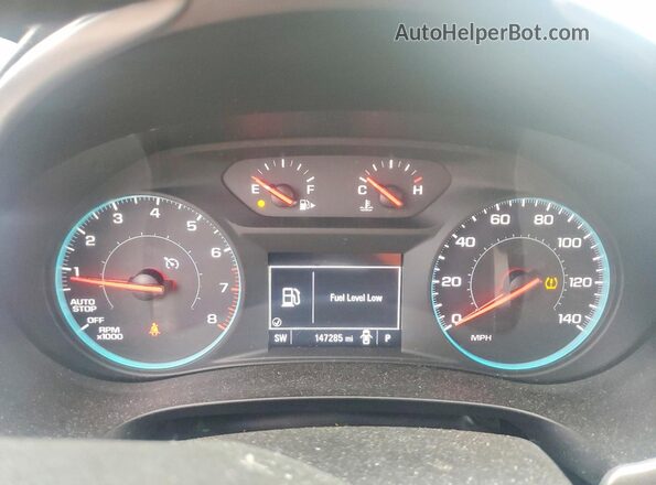 1G1ZB5ST8KF174851 2019 CHEVROLET MALIBU Black Вид щитка приладів