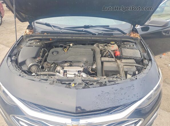 1G1ZB5ST8KF174851 2019 CHEVROLET MALIBU Black Вид задньої частини салону