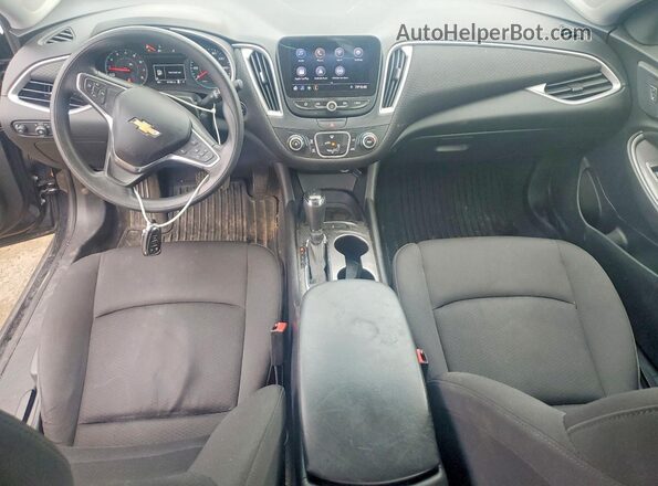 1G1ZB5ST8KF174851 2019 CHEVROLET MALIBU Black Вид панелі приладів