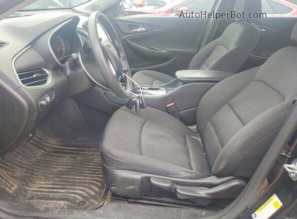 1G1ZB5ST8KF174851 2019 CHEVROLET MALIBU Black Вид салону спереду