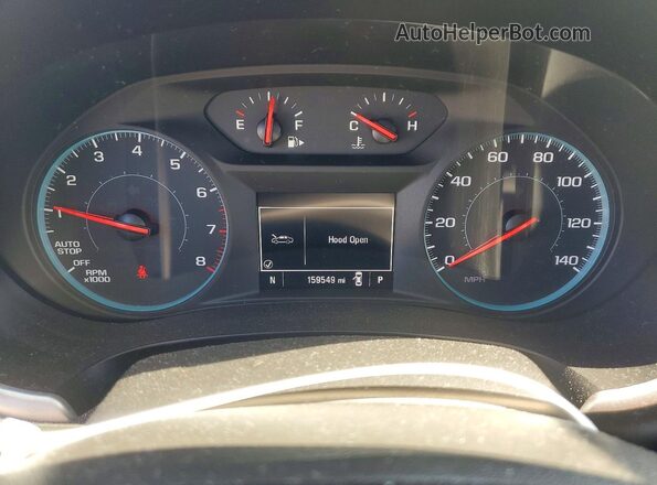 1G1ZB5ST8KF195103 2019 CHEVROLET MALIBU Серый Вид щитка приборов