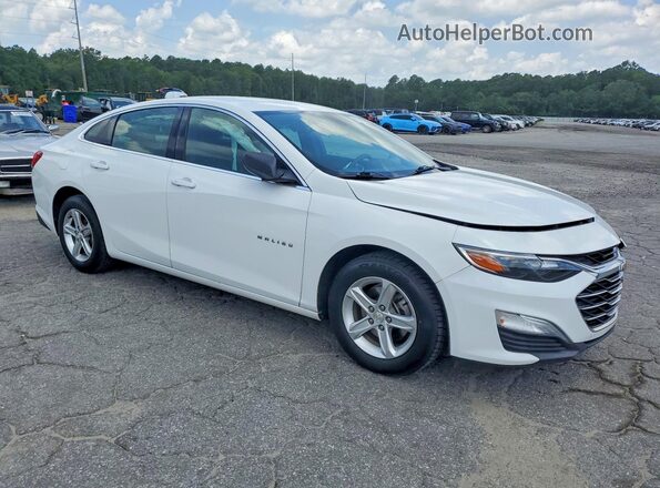 1G1ZB5ST8KF203958 2019 CHEVROLET MALIBU White წინა მარჯვენა