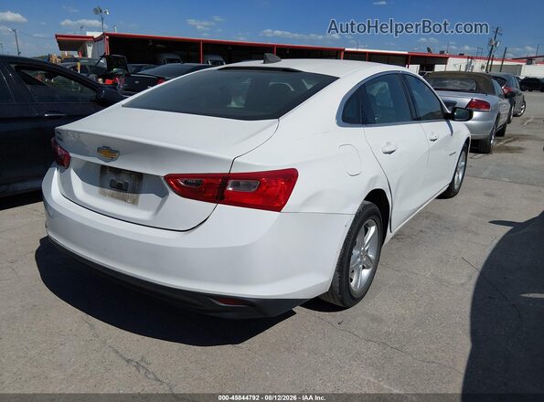1G1ZB5ST8KF205063 2019 CHEVROLET MALIBU Белый Задняя правая четверть