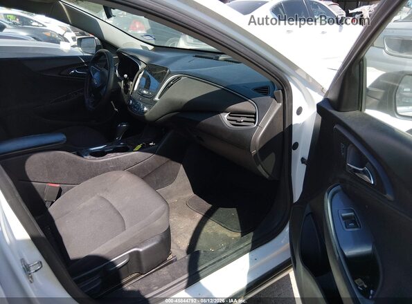 1G1ZB5ST8KF205063 2019 CHEVROLET MALIBU Белый Вид салона спереди