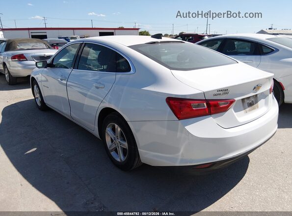 1G1ZB5ST8KF205063 2019 CHEVROLET MALIBU Белый Задняя левая четверть