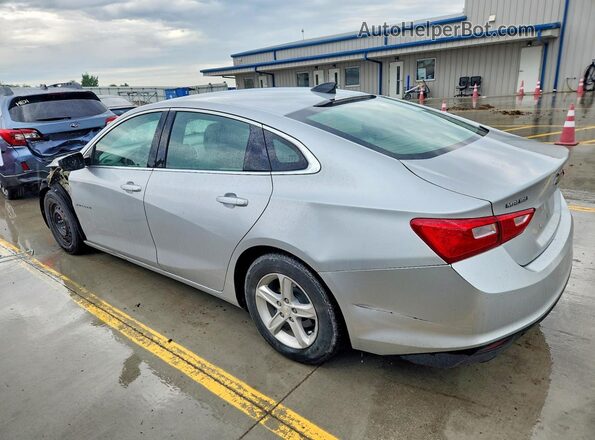 1G1ZB5ST8LF077635 2020 CHEVROLET MALIBU Silver Հետևի ձախ