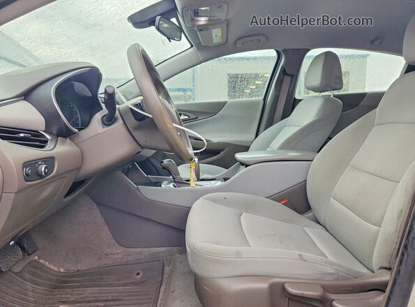 1G1ZB5ST8LF077635 2020 CHEVROLET MALIBU Silver Սալոնի դիմացի տեսք