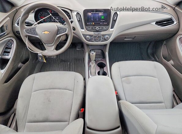 1G1ZB5ST8LF077635 2020 CHEVROLET MALIBU Silver Առջևի վահանակի տեսք