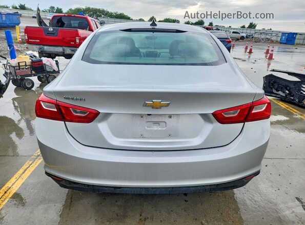 1G1ZB5ST8LF077635 2020 CHEVROLET MALIBU Silver Հետևի տեսք