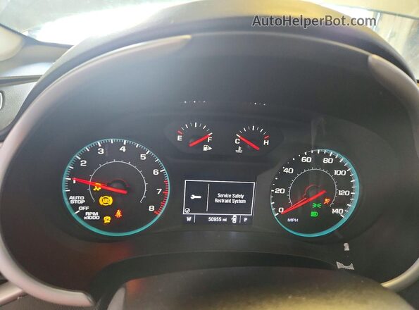 1G1ZB5ST8RF135817 2024 CHEVROLET MALIBU Синий Вид щитка приборов