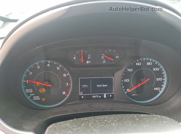 1G1ZB5ST8RF143738 2024 CHEVROLET MALIBU Желто-коричневый Вид щитка приборов