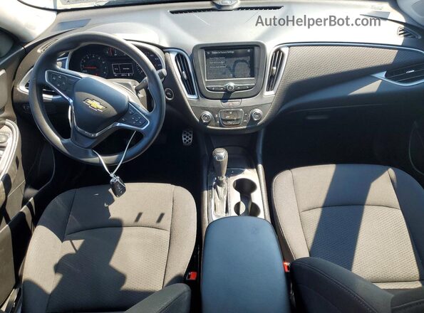 1G1ZB5ST9GF201868 2016 CHEVROLET MALIBU Silver Widok deski rozdzielczej