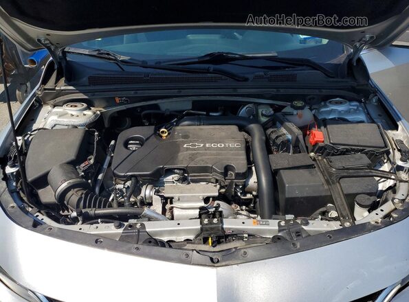 1G1ZB5ST9GF201868 2016 CHEVROLET MALIBU Silver Widok wnętrza z tyłu