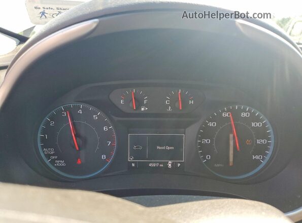 1G1ZB5ST9GF201868 2016 CHEVROLET MALIBU Silver Widok zestawu wskaźników