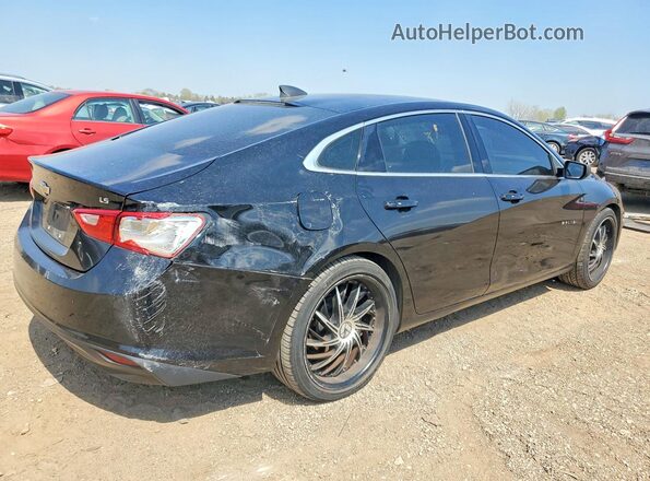 1G1ZB5ST9GF266915 2016 CHEVROLET MALIBU Black Trasero derecho