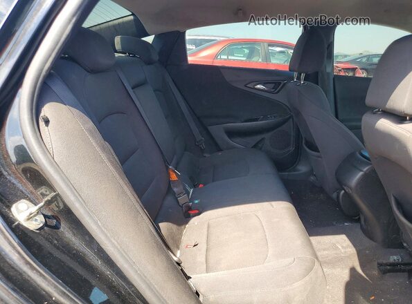 1G1ZB5ST9GF266915 2016 CHEVROLET MALIBU Black Vista de los asientos traseros