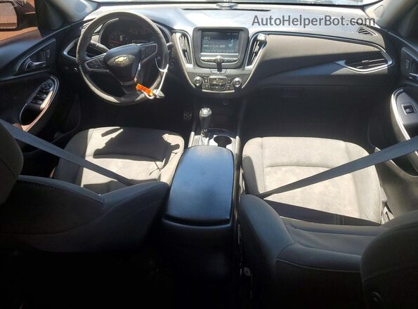 1G1ZB5ST9GF276327 2016 CHEVROLET MALIBU Black Widok deski rozdzielczej