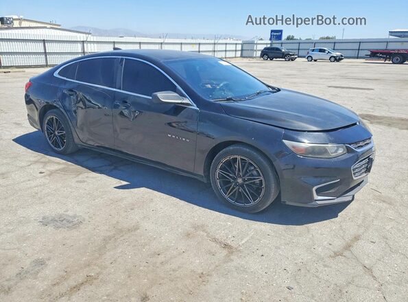 1G1ZB5ST9GF276327 2016 CHEVROLET MALIBU Black Przód prawy
