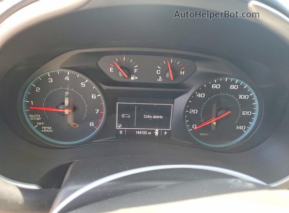 1G1ZB5ST9GF276327 2016 CHEVROLET MALIBU Black Widok zestawu wskaźników