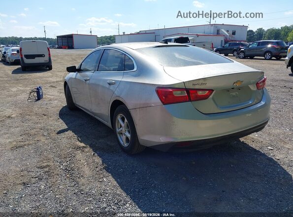 1G1ZB5ST9HF181784 2017 CHEVROLET MALIBU Silver Trasero izquierdo