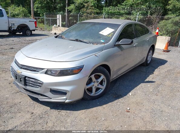 1G1ZB5ST9HF181784 2017 CHEVROLET MALIBU Silver Vista tres cuartos delantera izquierda