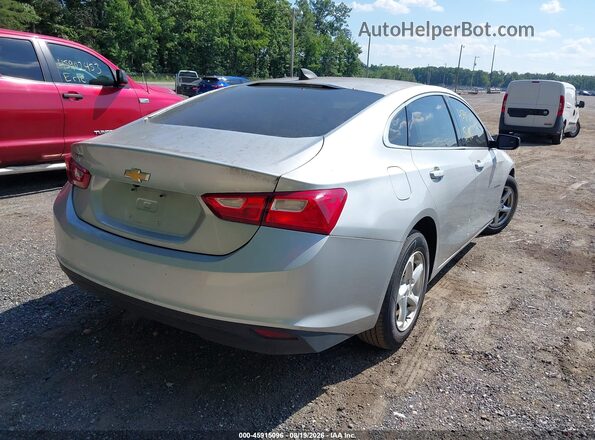 1G1ZB5ST9HF181784 2017 CHEVROLET MALIBU Silver Trasero derecho
