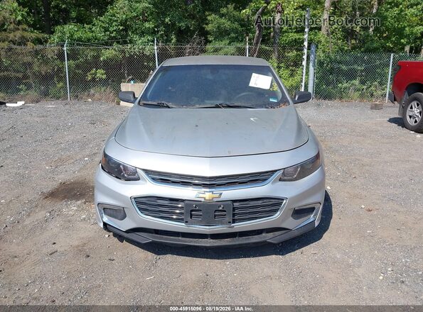 1G1ZB5ST9HF181784 2017 CHEVROLET MALIBU Silver Vista del cuadro de instrumentos