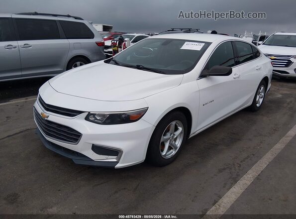 1G1ZB5ST9HF243023 2017 CHEVROLET MALIBU White Передня ліва чверть