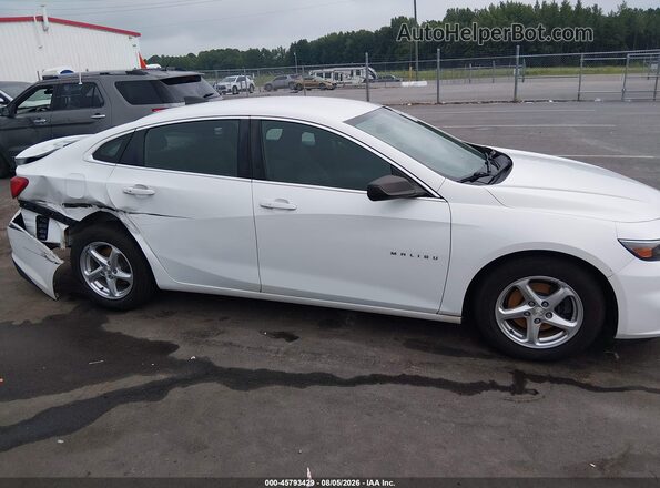 1G1ZB5ST9HF243023 2017 CHEVROLET MALIBU White Вид задньої частини салону