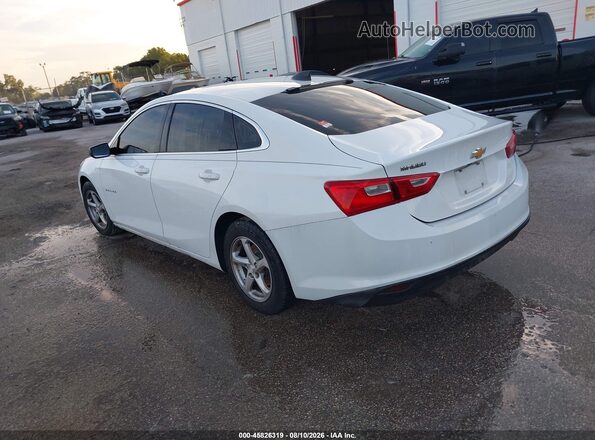 1G1ZB5ST9HF272859 2017 CHEVROLET MALIBU White Trasero izquierdo
