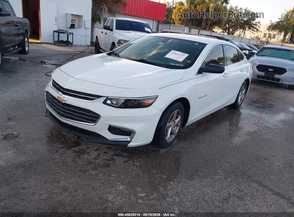 1G1ZB5ST9HF272859 2017 CHEVROLET MALIBU White Vista tres cuartos delantera izquierda