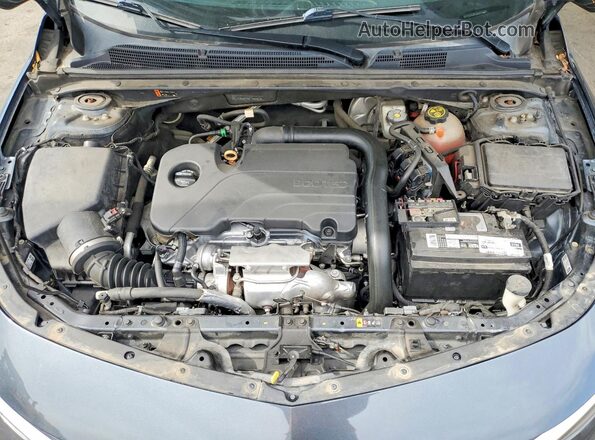 1G1ZB5ST9KF156567 2019 CHEVROLET MALIBU Charcoal Widok wnętrza z tyłu