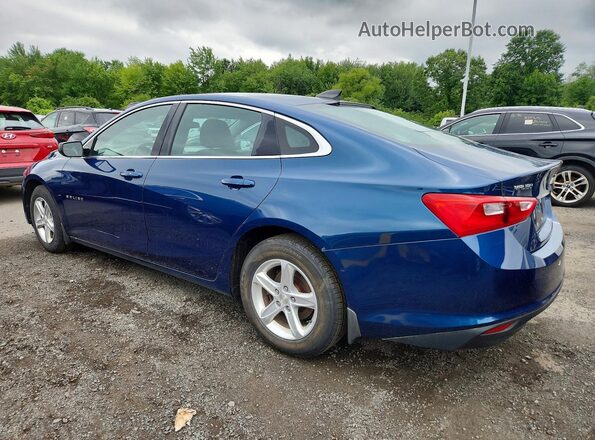 1G1ZB5ST9KF214919 2019 CHEVROLET MALIBU Blue Rear left