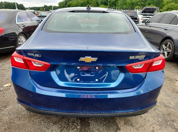1G1ZB5ST9KF214919 2019 CHEVROLET MALIBU Blue Rear view