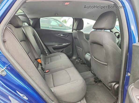 1G1ZB5ST9KF214919 2019 CHEVROLET MALIBU Blue Rear seats view