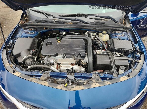 1G1ZB5ST9KF214919 2019 CHEVROLET MALIBU Blue Rear interior view