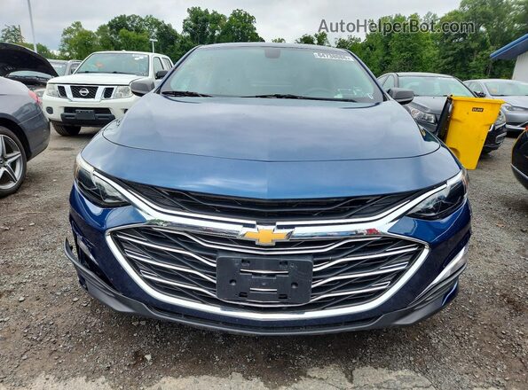 1G1ZB5ST9KF214919 2019 CHEVROLET MALIBU Blue Front view