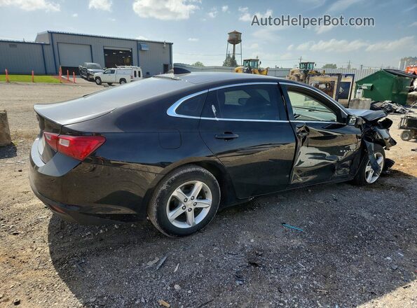 1G1ZB5ST9NF202385 2022 CHEVROLET MALIBU Black Հետևի աջ