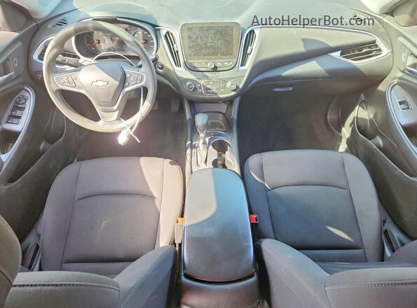 1G1ZB5ST9NF202385 2022 CHEVROLET MALIBU Black Առջևի վահանակի տեսք