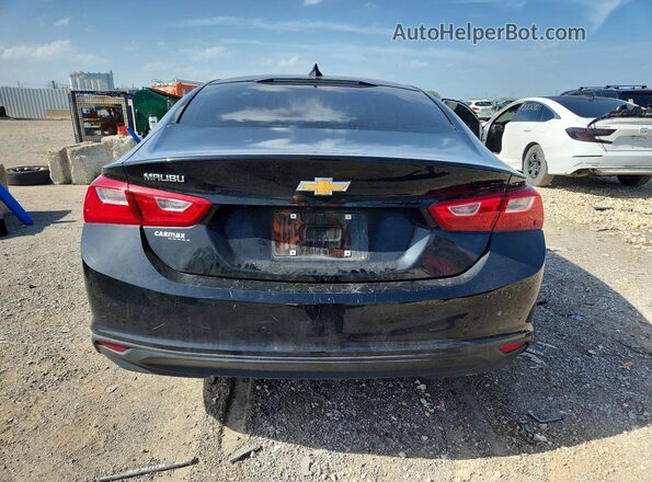 1G1ZB5ST9NF202385 2022 CHEVROLET MALIBU Black Հետևի տեսք