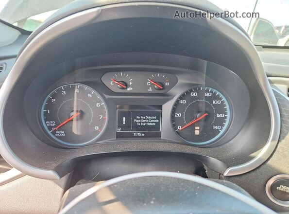1G1ZB5ST9NF202385 2022 CHEVROLET MALIBU Black Սարքավորումների վահանակի տեսք